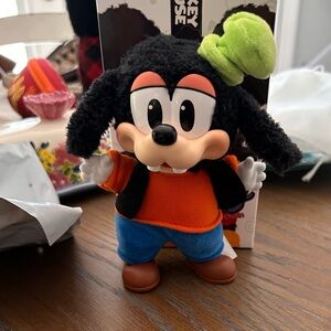 Goofy Pop Mart Plush Toy/bag charm/ key holder with Orange Shirt and Blue Pants